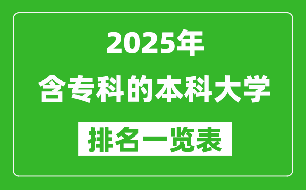 含?？频谋究拼髮W(xué)排名一覽表（2025最新名單）